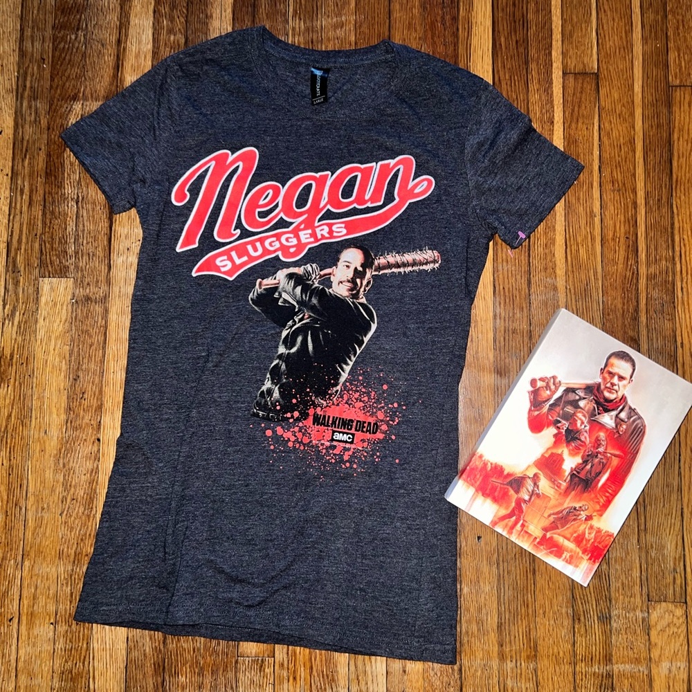 The Walking Dead Negan Slugger Shirt - Fits like a SMALL